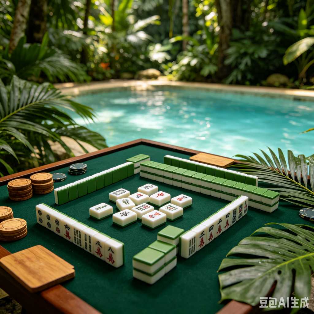 compact mahjong set for small home