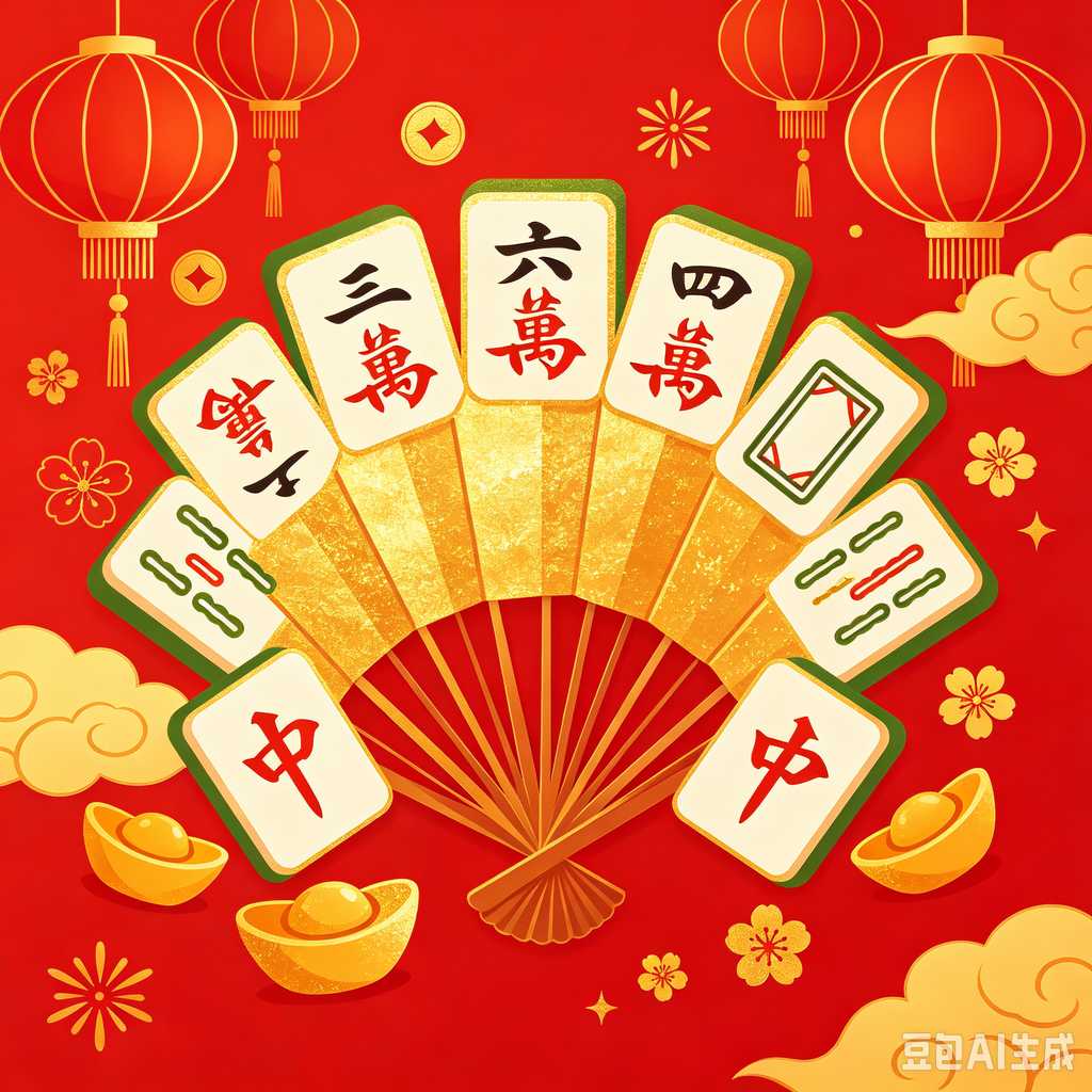 trendy design mahjong tiles