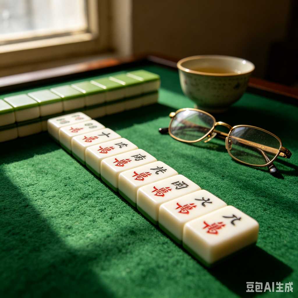 unique color mahjong tiles design