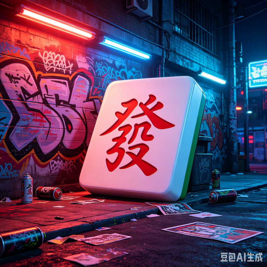 deep print mahjong set