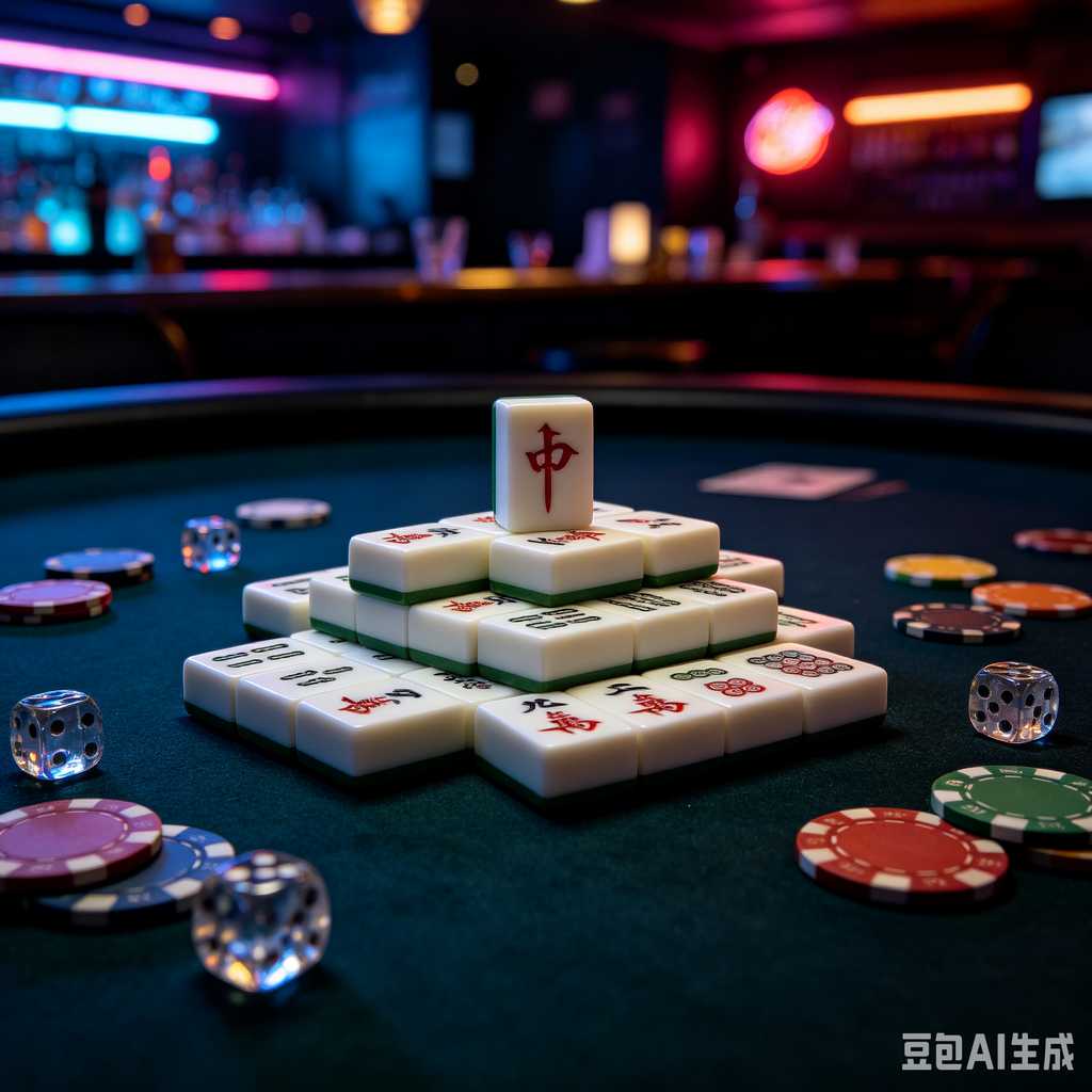 colorful mini mahjong tiles